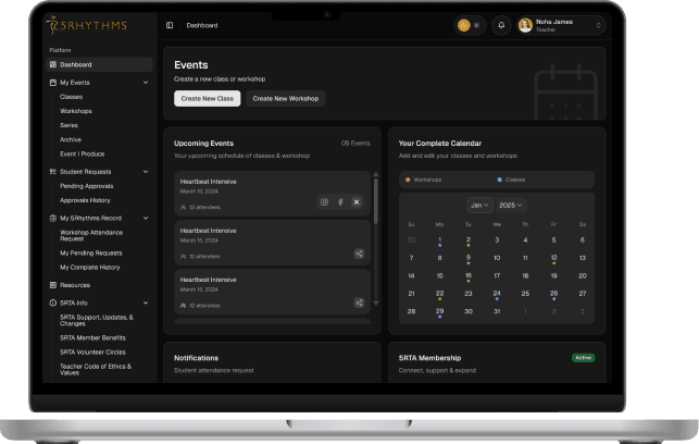 Teacher portal preview