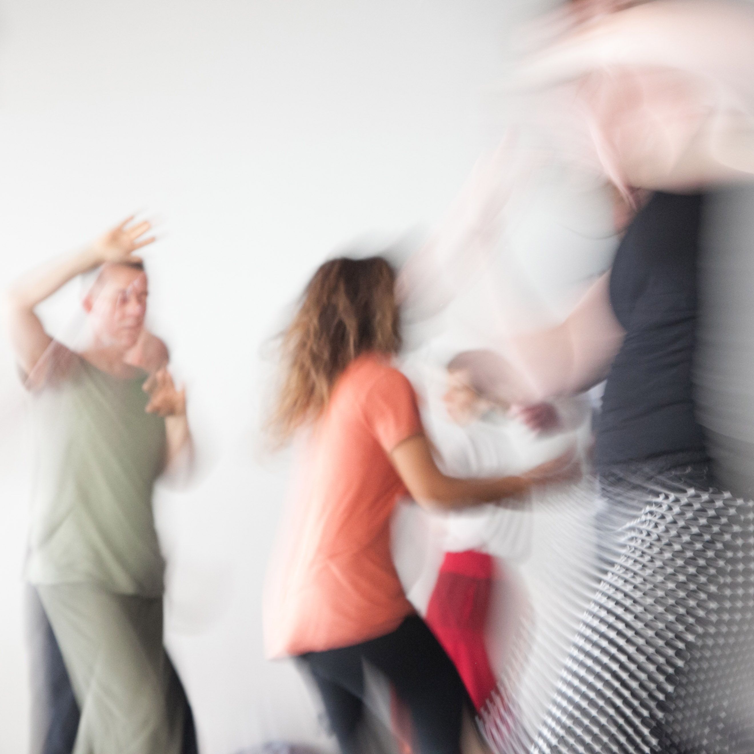 Dancers in a Waves workshop