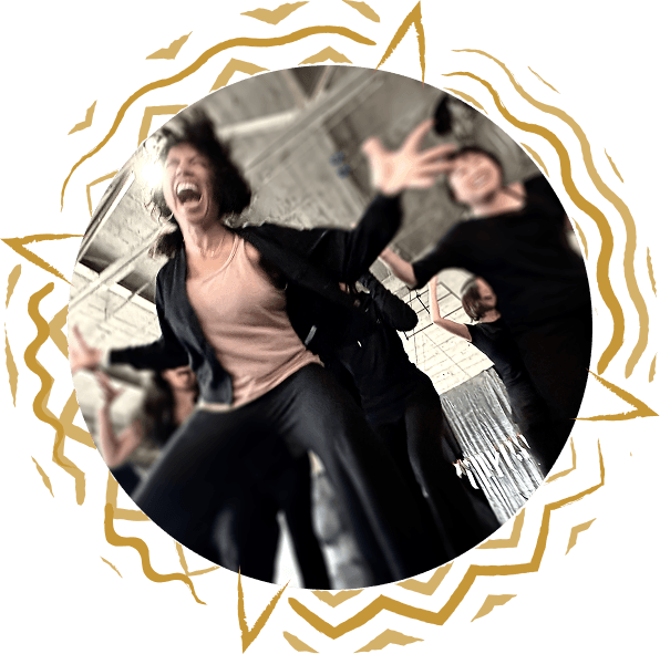 Dancers in 5Rhythms Ritual Theater